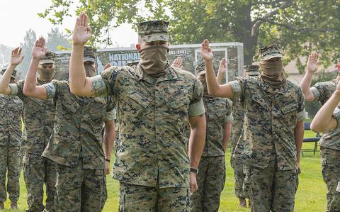 Marines make excellent soldiers': Over half a Marine tank company